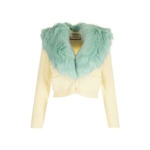 Gucci White Wool Women's Cardigan
